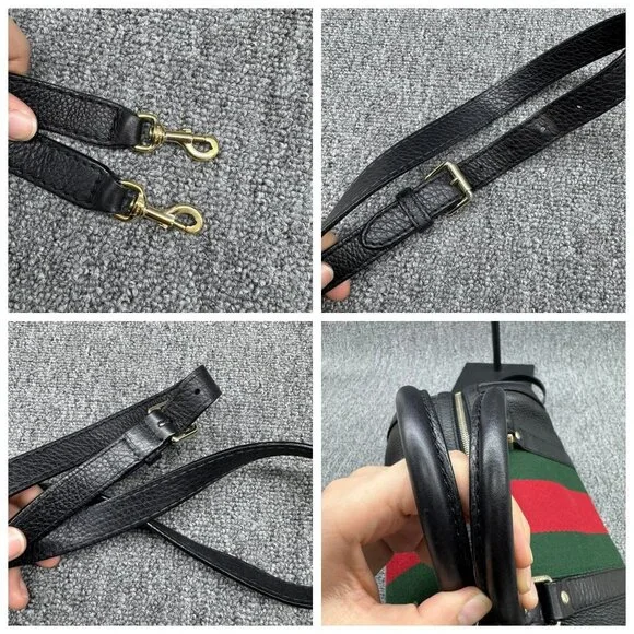 Gucci Boston Small Canvas Vintage Crossbody Bag 625-041125 - Picture 11 of 16